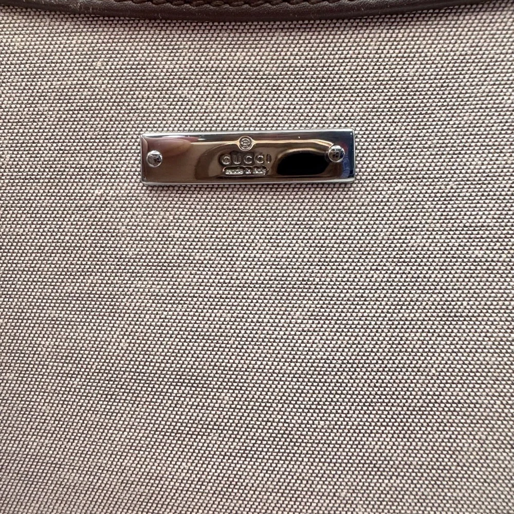 Gucci Preloved Canvas Shoulder Bag 100% AUTHENTIC! FREE Shipping!! - Picture 6 of 16